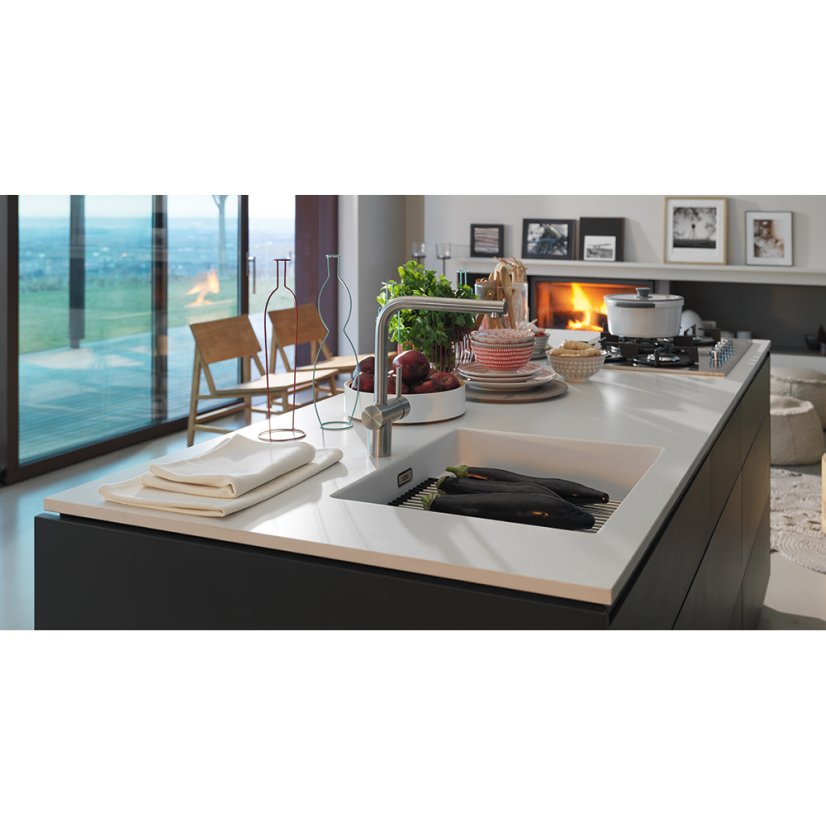 Franke KNG 110-52 bílá-led Kubus 2 Fragranit
