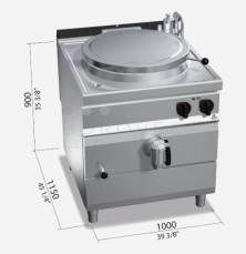 Dvouplášťový kotel Bertos E9P20I