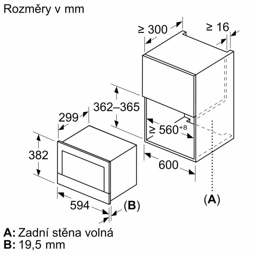 Mikrovlnná trouba Bosch BFL7221W1