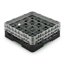 Cambro Koš Camrack 16 pozic, výška sklenice 25,8 cm - Černá