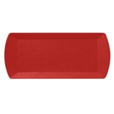 RAK Porcelain RAK Talíř obdélný 35 × 15 cm, světle červená | RAK-NFOPSP35BR