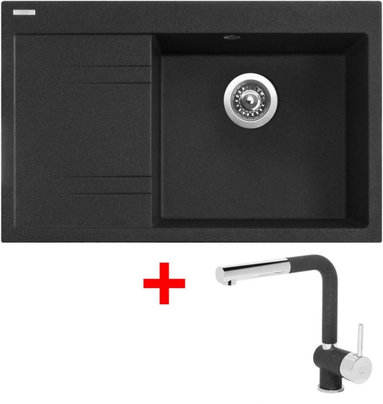 Sinks RIM 780 P Granblack + Mix 3 P GR Sinks RIM 780 P Granblack + Mix 3 P GR