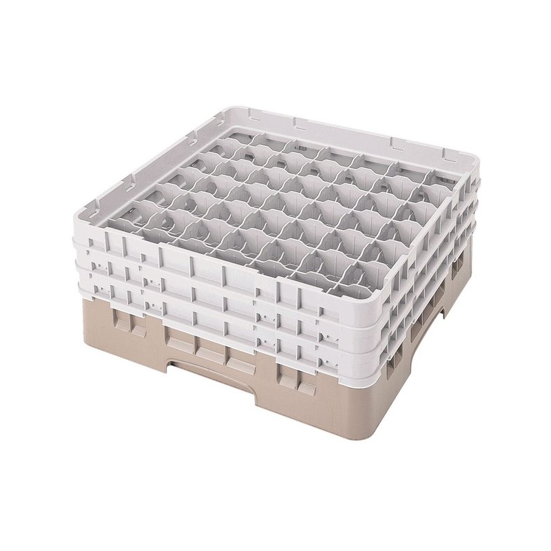 Cambro Koš Camrack 49 pozic, výška sklenice 30 cm - Béžová Cambro Koš Camrack 49 pozic, výška sklenice 30 cm - Béžová
