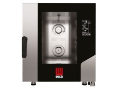 Konvektomat Millennial Black Mask Gastro 7× GN 1/1, elektrická, Tecnoeka, Millennial Black Mask, 400V/10400W, 730x849x(H)850mm