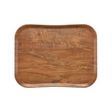 Cambro Wood podnos 33 × 43 cm, hnědá oliva