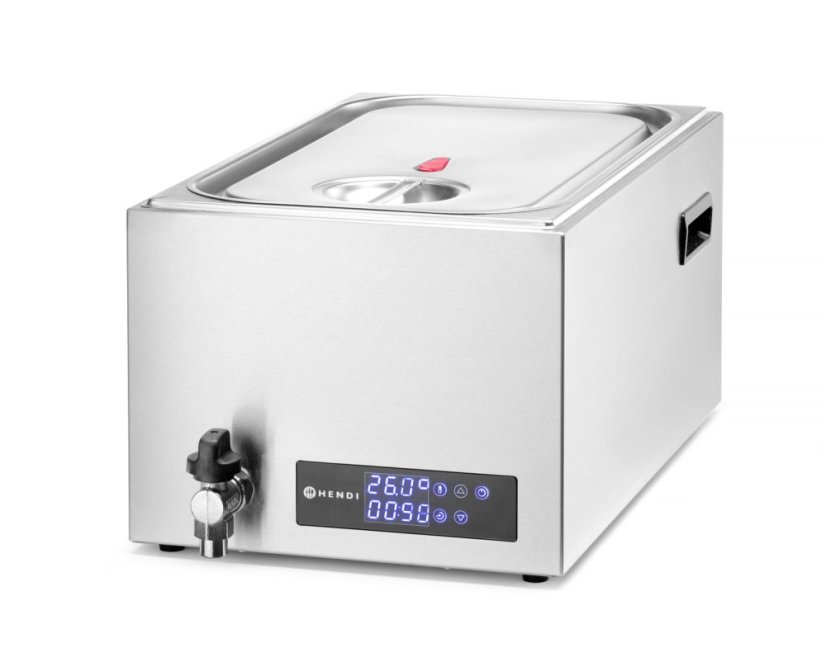 Přístroj Sous vide GN 1/1, HENDI, 20L, 230V/600W, 350x680x(H)275mm