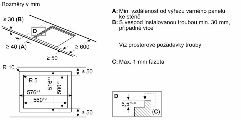 Indukční varná deska Siemens EH601HFB1E