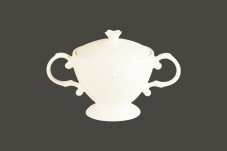RAK Porcelain RAK White Gold cukřenka s víčkem 25 cl – Princess | RAK-GDSU25