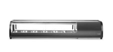 Stojan na Sushi, Arktic, Dodávané nádoby: 6x GN 1/3 (H) 40 mm., Černá, 230V/190W, 426x1529x(H)296mm