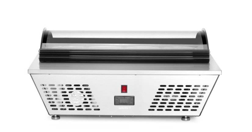 Volně stojící chladicí vitrína, Arktic, 230V/105W, 615x775x(H)235mm