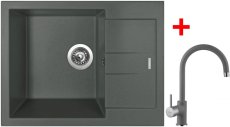Sinks AMANDA 650 Titanium + Vitalia GR