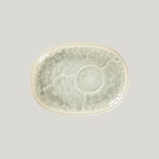 RAK Porcelain Krush podšálek oválný pro KSCU40, KSCU25, světle zelený