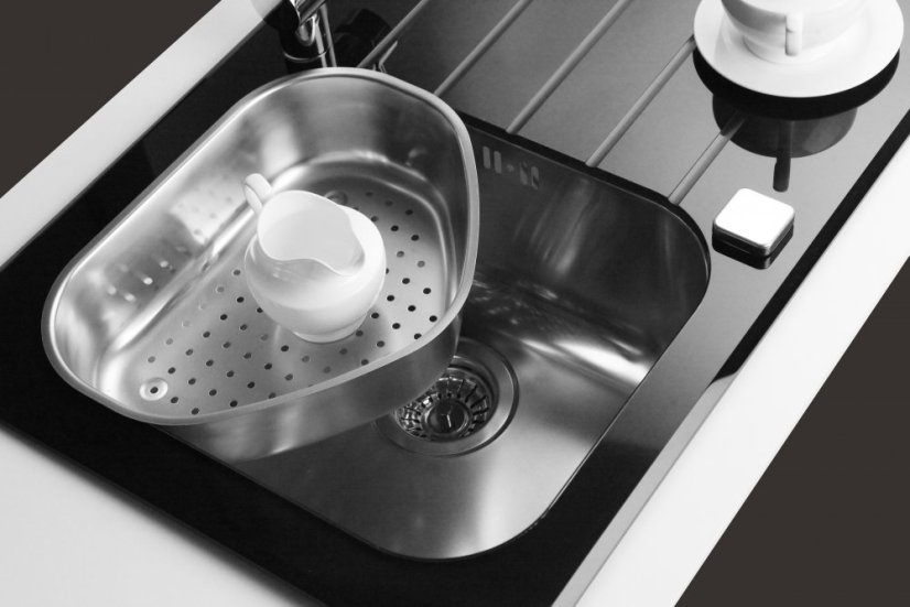 Alveus GLASSIX 10 ČERNÝ, 860x500x190 F