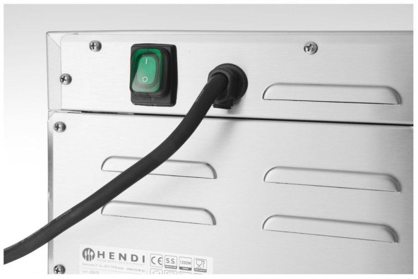 Trouba pro vaření s funkcí udržování teploty., HENDI, 230V/1200W, 495x690x(H)413mm
