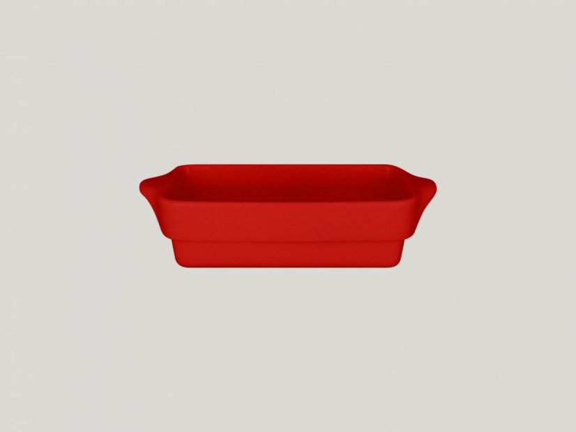 RAK Porcelain RAK Chef's Fusion pekáč obdélníkový 20 × 10 cm, červený | RAK-CFRT20BRBD RAK Porcelain RAK Chef's Fusion pekáč obdélníkový 20 × 10 cm, červený | RAK-CFRT20BRBD