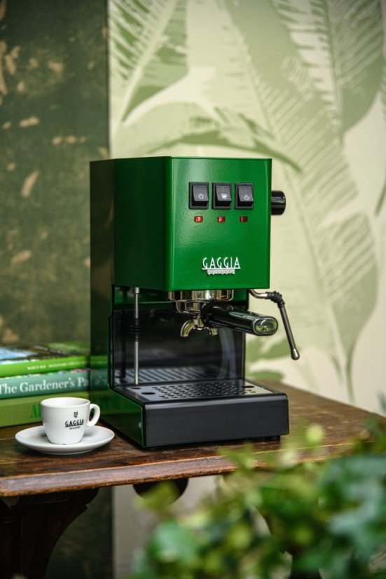 Pákový kávovar Gaggia Classic E24 zelená