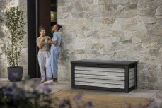 Zahradní box Keter Deco 630 l storm grey