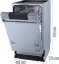 Vestavná myčka nádobí Gorenje GI520E15X