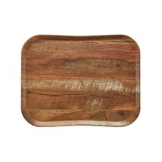 Cambro Wood podnos 35,5 × 45,7 cm, hnědý dub
