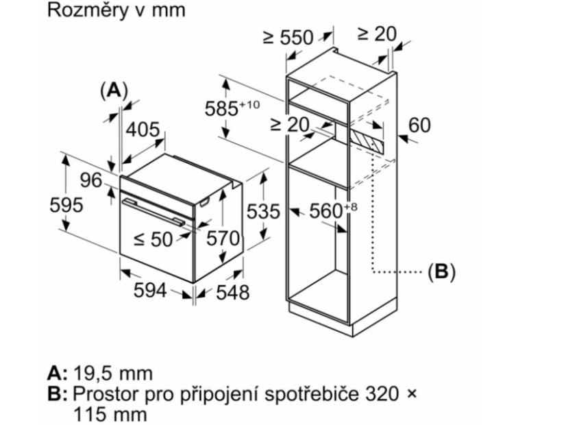Vestavná trouba Siemens HB578GFS7