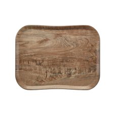 Cambro Wood podnos 35,5 × 45,7 cm, světlá oliva