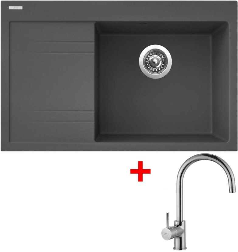 Sinks RIM 780 P Titanium + Vitalia Sinks RIM 780 P Titanium + Vitalia