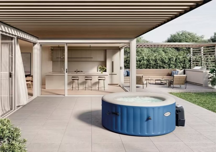 Nafukovací vířivka Marimex  Pure Spa - Bubble HWS -modrý -Intex 28486EX