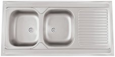 Sinks CLP-A 1200 DUO M 0,6mm matný