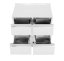 Chladicí pult, 4 zásuvky, Arktic, 97L, Stříbrná, 230V/220W, 900x700x(H)908mm