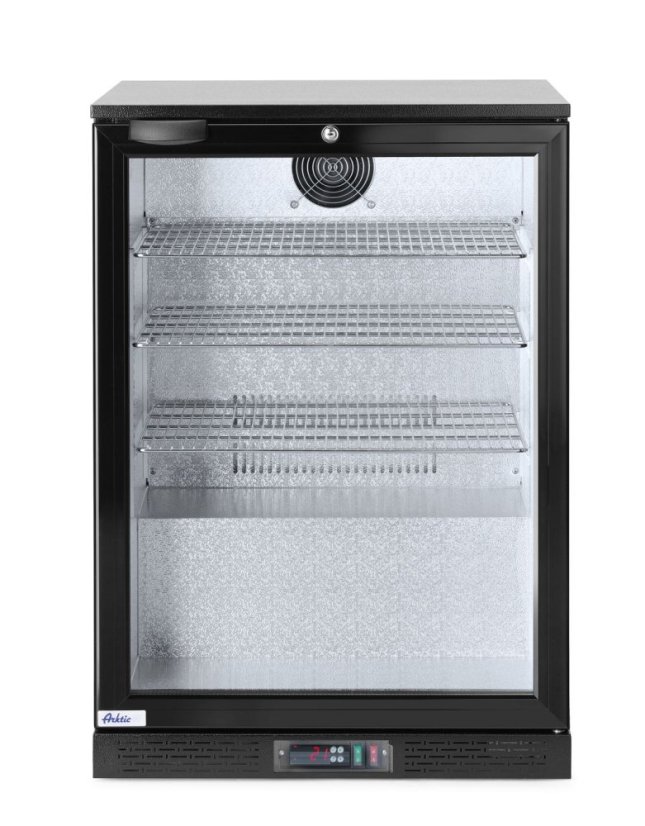 Jednodveřová chladnička, Arktic, 105L, Černá, 230V/123W, 600x530x(H)865mm