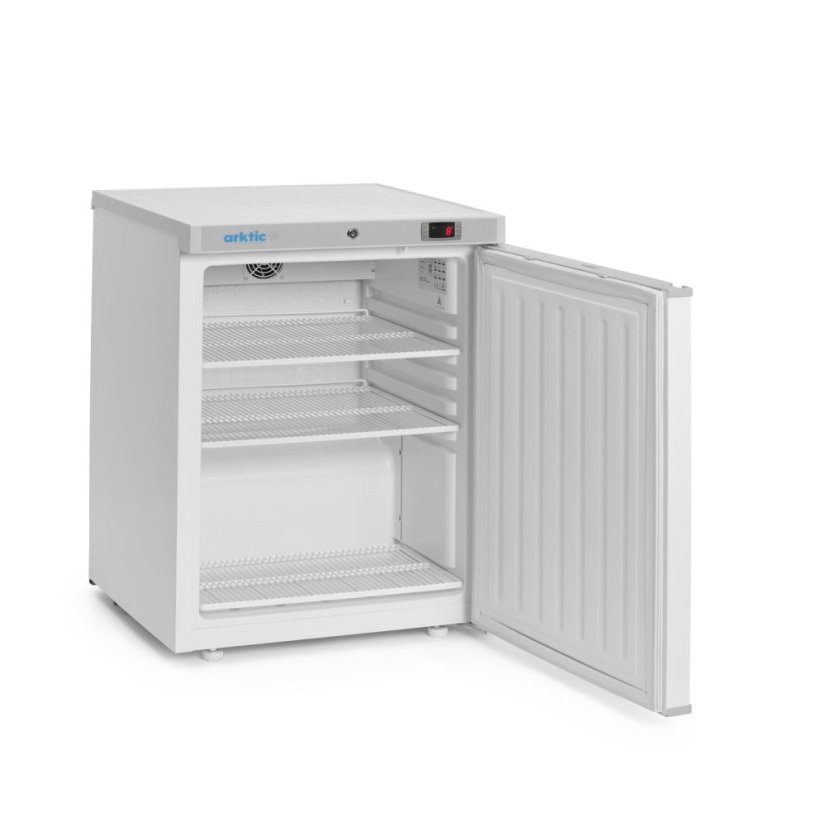 Chladnička Budget Line v bílém lakovaném ocelovém krytu, Arktic, Budget Line, 100L, Bílá, 230V/110W, 637x600x(H)835mm