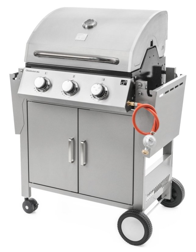 Plynový gril G21 Oklahoma BBQ Premium Line 3 hořáky + zdarma redukční ventil