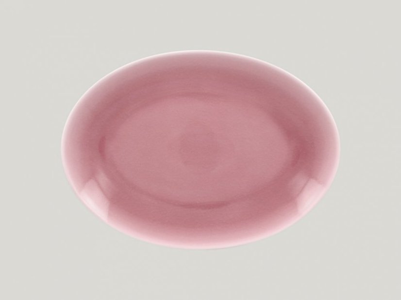 RAK Porcelain RAK Vintage talíř oválný 32 × 23 cm – růžová | RAK-VNNNOP32PK