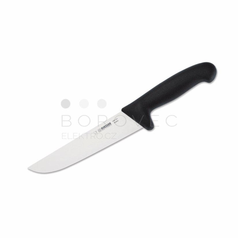 GIESSER nůž řeznický G 4005 18cm černý GIESSER nůž řeznický G 4005 18cm černý