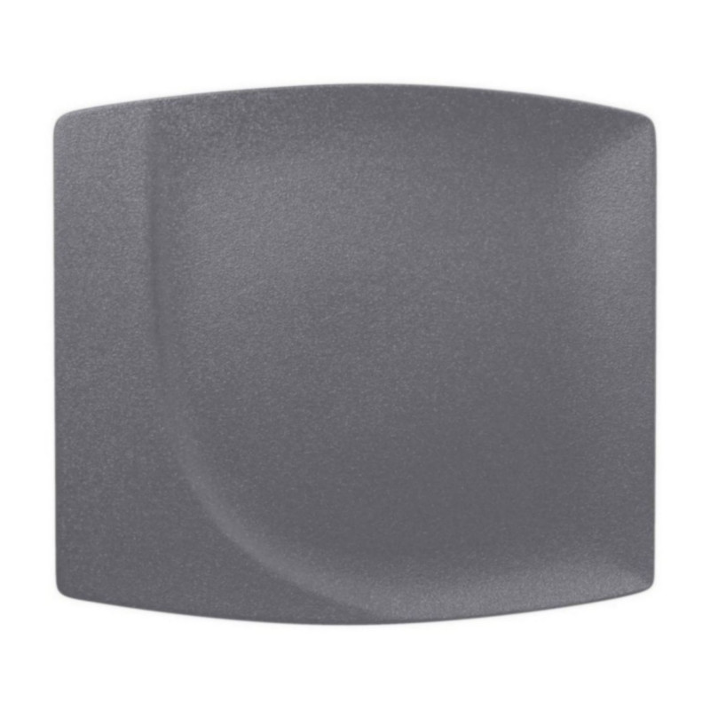 RAK Porcelain RAK Talíř mělký čtvercový 32 × 29 cm, šedá | RAK-NFMZSP32GY RAK Porcelain RAK Talíř mělký čtvercový 32 × 29 cm, šedá | RAK-NFMZSP32GY