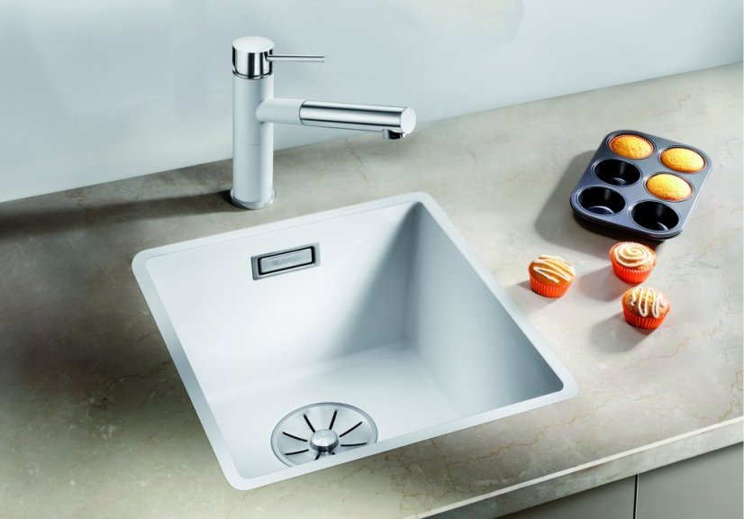 Blanco SUBLINE 320 F InFino Silgranit káva