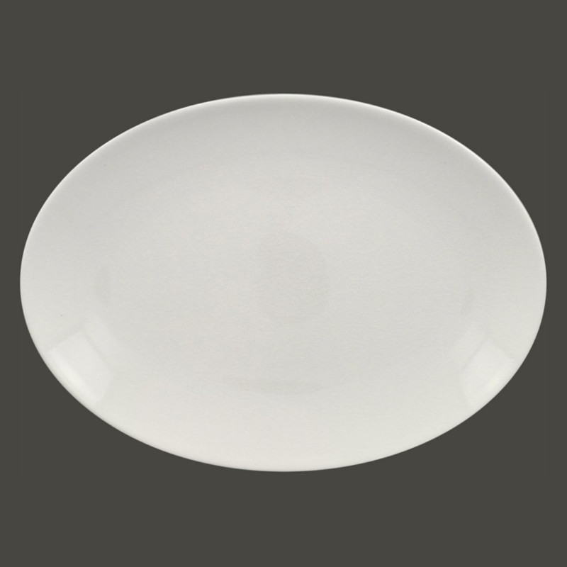 RAK Porcelain RAK Vintage talíř oválný 36 × 27 cm – bílá | RAK-VNNNOP36WH RAK Porcelain RAK Vintage talíř oválný 36 × 27 cm – bílá | RAK-VNNNOP36WH