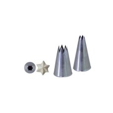 de Buyer Koncovka lisovaná hvězda pr. 3 mm