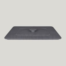 RAK Porcelain RAK Chef's Fusion poklice pro obdélný pekáč 32,5 × 22 cm, šedá | RAK-CFRT32GYLD
