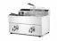 Indukční fritéza s výpustí - 2 x 8 l, HENDI, Profi Line, 16L, 230V/7000W, 577x609x(H)410mm