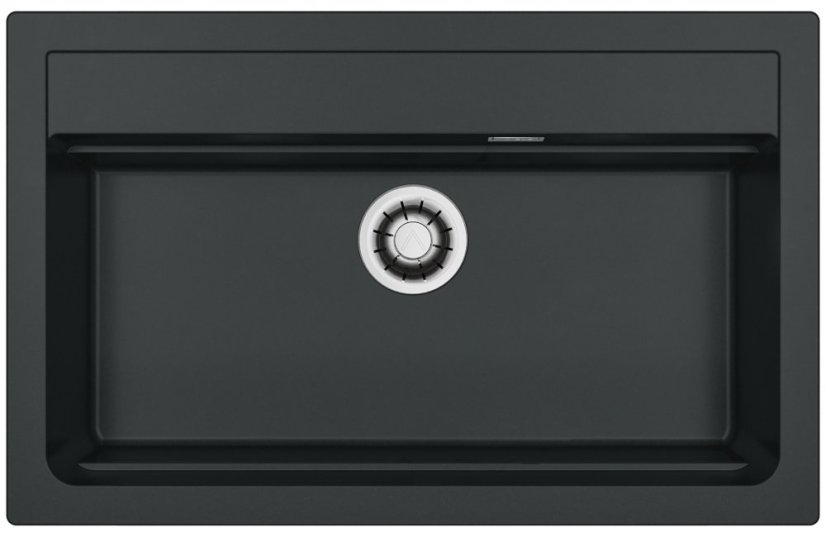 Alveus ATROX 40 černý A90 + QC sifon_algranit