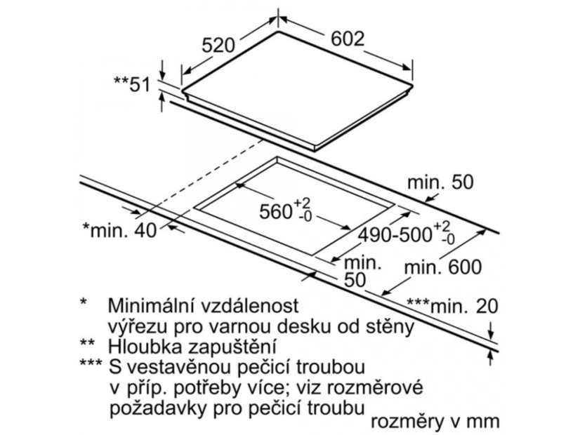 Indukční varná deska Siemens EH675LFC1E