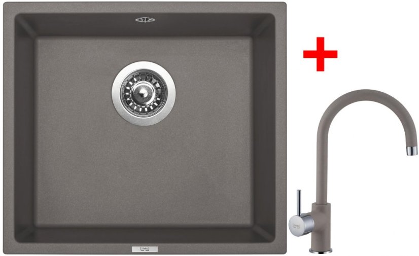 Sinks FRAME 457 Truffle + Vitalia GR