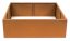 Vyvýšený záhon G21 102 x 32 x 102 cm, Corten