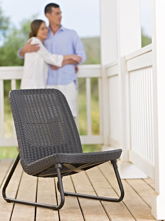 Zahradní nábytek Keter Rio Patio set grafitový