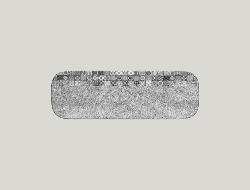 RAK Porcelain RAK Splendour talíř obdélníkový 33 × 11 cm – šedá | RAK-SRAURPN33 RAK Porcelain RAK Splendour talíř obdélníkový 33 × 11 cm – šedá | RAK-SRAURPN33