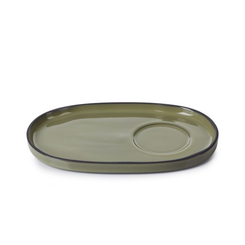 Revol Podšálek 18 × 11 cm – cardamom | REV-654003 Revol Podšálek 18 × 11 cm – cardamom | REV-654003
