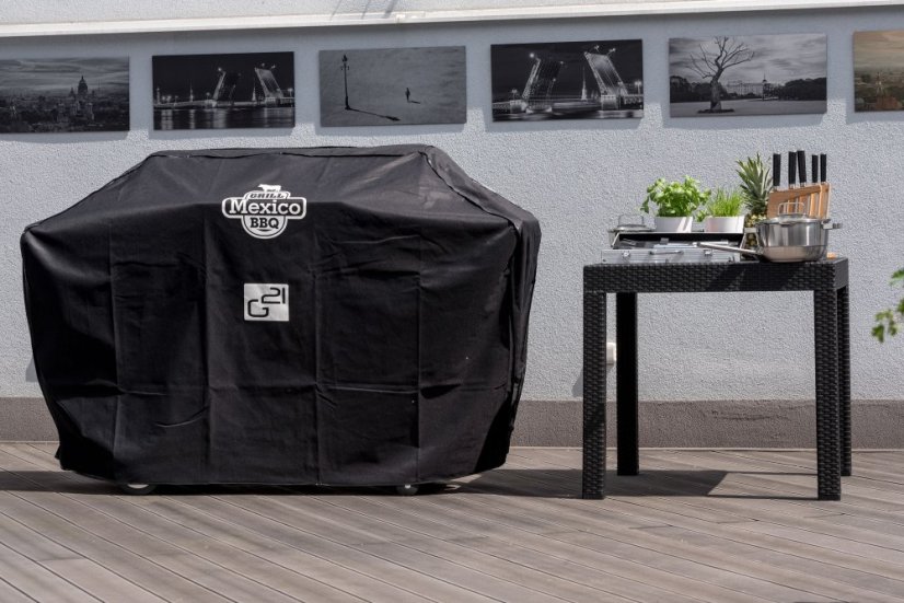 Plynový gril G21 Mexico BBQ Premium line, 7 hořáků + zdarma redukční ventil