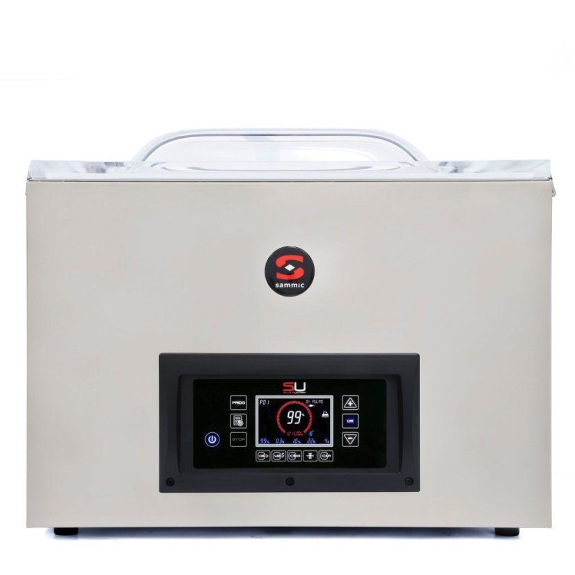 Vakuový balicí stroj SU-420P s portem pro tiskárnu a Bluetooth, Sammic, 529x484x(H)448mm Vakuový balicí stroj SU-420P s portem pro tiskárnu a Bluetooth, Sammic, 529x484x(H)448mm