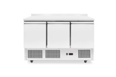 Chladicí pult, 3 dveře, Arktic, 254L, Stříbrná, 230V/220W, 1365x700x(H)908mm